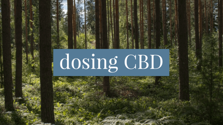 How to Dose Eables CBD Oil